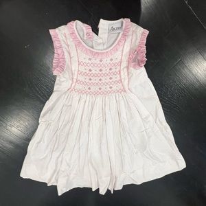 Delaney smocked dress